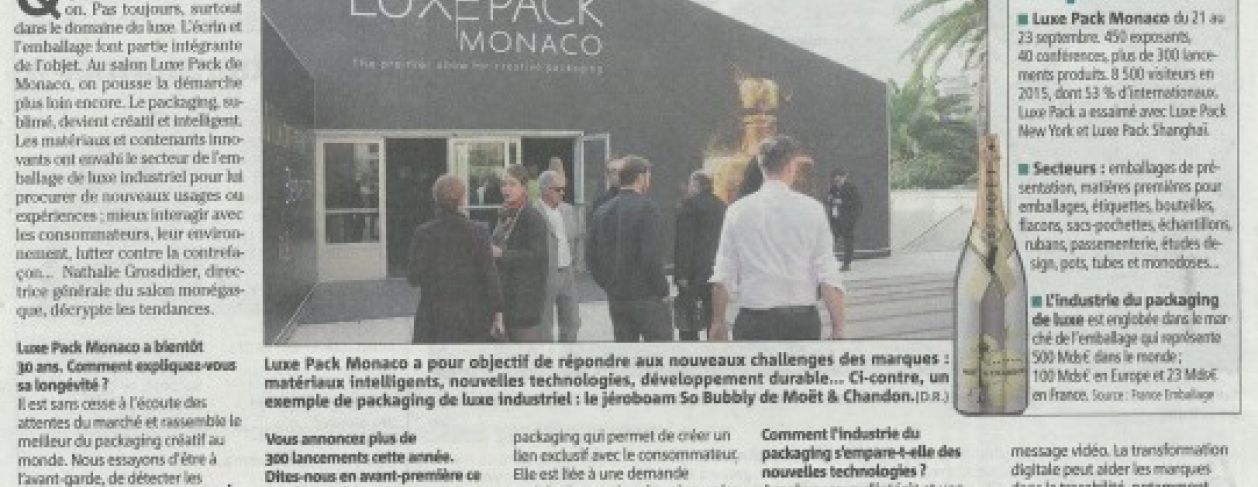 Lu dans NICE MATIN